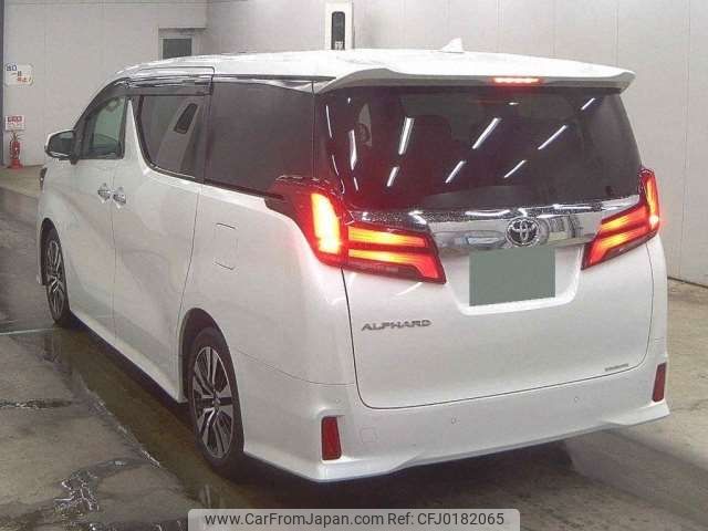 toyota alphard 2021 -TOYOTA 【山梨 333ﾊ 612】--Alphard 3BA-AGH30W--AGH30-0386682---TOYOTA 【山梨 333ﾊ 612】--Alphard 3BA-AGH30W--AGH30-0386682- image 2