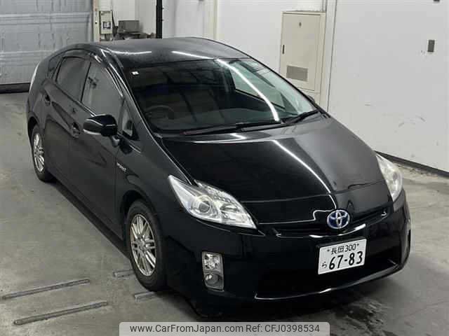 toyota prius 2011 -TOYOTA 【長岡 300ﾗ6783】--Prius ZVW30--0257848---TOYOTA 【長岡 300ﾗ6783】--Prius ZVW30--0257848- image 1