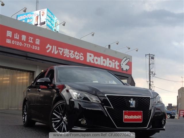 toyota crown 2014 -TOYOTA--Crown DAA-AWS210--AWS210-6073743---TOYOTA--Crown DAA-AWS210--AWS210-6073743- image 1