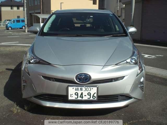 toyota prius 2017 quick_quick_DAA-ZVW50_ZVW50-8074038 image 2