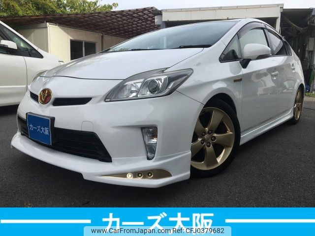 toyota prius 2012 -TOYOTA--Prius DAA-ZVW30--ZVW30-1520590---TOYOTA--Prius DAA-ZVW30--ZVW30-1520590- image 1