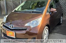 toyota ractis 2011 CFJ1727741