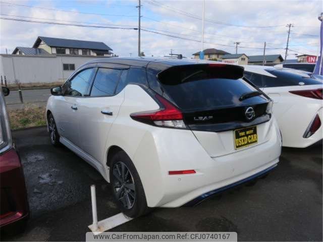 nissan leaf 2019 -NISSAN 【岩手 300ﾕ8647】--Leaf ZAA-ZE1--ZE1-052273---NISSAN 【岩手 300ﾕ8647】--Leaf ZAA-ZE1--ZE1-052273- image 2