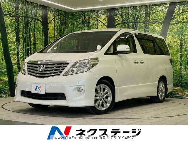 toyota alphard 2009 -TOYOTA--Alphard DBA-ANH20W--ANH20-8084700---TOYOTA--Alphard DBA-ANH20W--ANH20-8084700- image 1