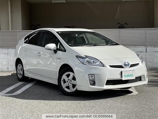 toyota prius 2010 -TOYOTA--Prius DAA-ZVW30--ZVW30-1295512---TOYOTA--Prius DAA-ZVW30--ZVW30-1295512- image 1