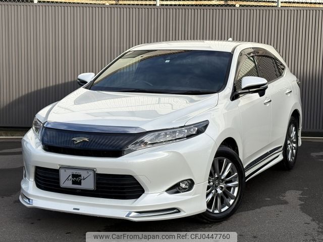 toyota harrier 2015 -TOYOTA--Harrier DBA-ZSU60W--ZSU60-0074501---TOYOTA--Harrier DBA-ZSU60W--ZSU60-0074501- image 1