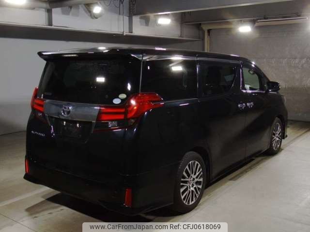 toyota alphard 2015 -TOYOTA--Alphard DBA-AGH30W--AGH30-0043596---TOYOTA--Alphard DBA-AGH30W--AGH30-0043596- image 2