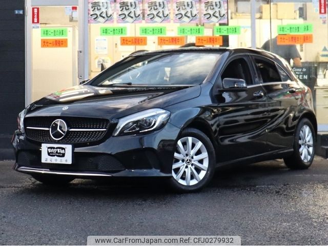 mercedes-benz a-class 2017 -MERCEDES-BENZ--Benz A Class DBA-176042--WDD1760422V198199---MERCEDES-BENZ--Benz A Class DBA-176042--WDD1760422V198199- image 1