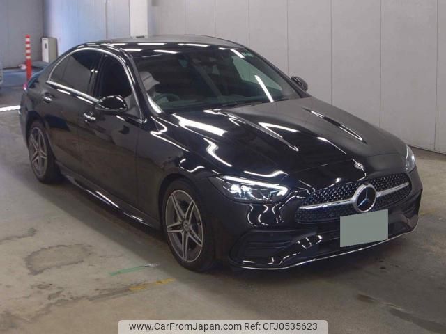 mercedes-benz c-class 2022 quick_quick_5AA-206041C_W1K2060412R048235 image 1