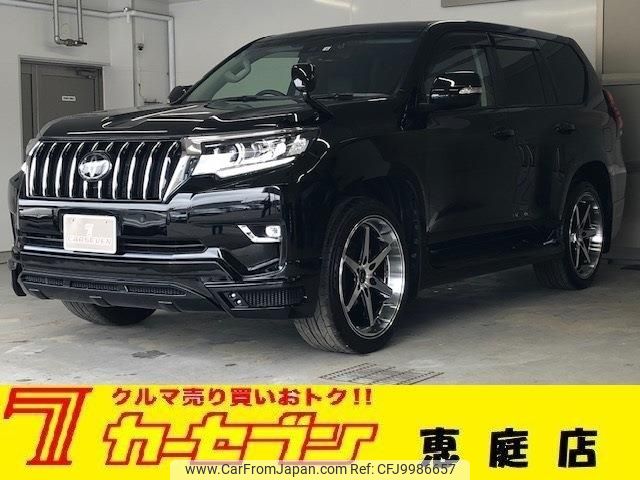 toyota land-cruiser-prado 2022 -TOYOTA--Land Cruiser Prado 3BA-TRJ150W--TRJ150-0136993---TOYOTA--Land Cruiser Prado 3BA-TRJ150W--TRJ150-0136993- image 1