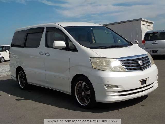 toyota alphard 2007 -TOYOTA--Alphard DBA-ANH15W--ANH15-0045156---TOYOTA--Alphard DBA-ANH15W--ANH15-0045156- image 1