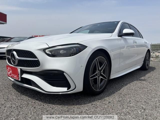 mercedes-benz c-class 2022 quick_quick_3CA-206004C_W1K2060042F021157 image 1