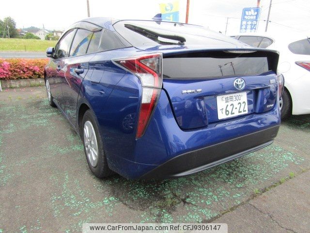 toyota prius 2017 -TOYOTA 【盛岡 300ﾃ6222】--Prius ZVW55--8054179---TOYOTA 【盛岡 300ﾃ6222】--Prius ZVW55--8054179- image 2