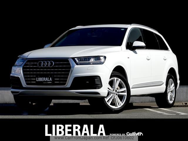 audi q7 2017 -AUDI--Audi Q7 ABA-4MCYRA--WAUZZZ4M6HD048571---AUDI--Audi Q7 ABA-4MCYRA--WAUZZZ4M6HD048571- image 1