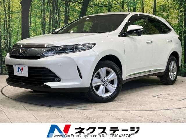 toyota harrier 2019 -TOYOTA--Harrier DBA-ZSU60W--ZSU60-0187593---TOYOTA--Harrier DBA-ZSU60W--ZSU60-0187593- image 1