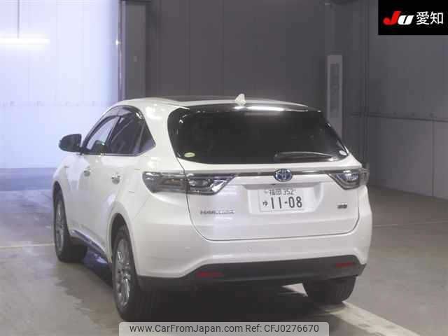 toyota harrier 2014 -TOYOTA 【福岡 352ﾕ1108】--Harrier AVU65W-0003344---TOYOTA 【福岡 352ﾕ1108】--Harrier AVU65W-0003344- image 2