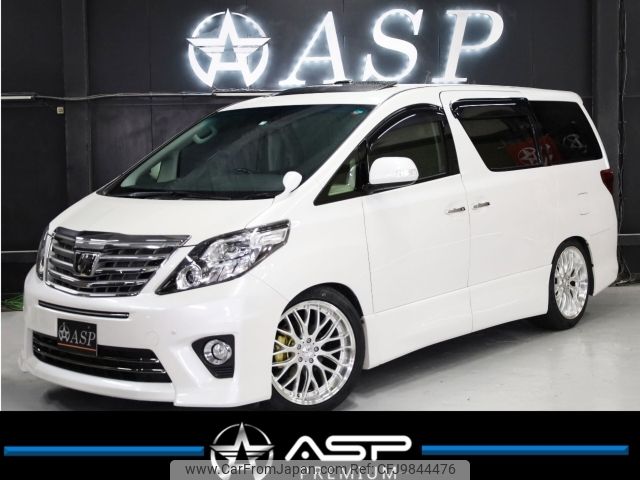 toyota alphard 2013 -TOYOTA--Alphard DBA-ANH20W--ANH20-8245954---TOYOTA--Alphard DBA-ANH20W--ANH20-8245954- image 1