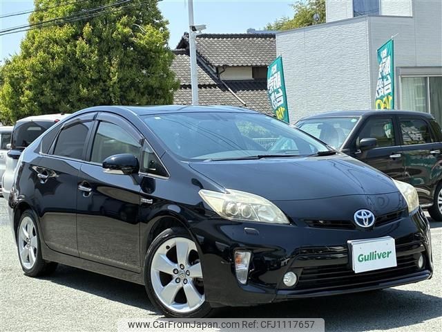 toyota prius 2013 -TOYOTA--Prius DAA-ZVW30--ZVW30-1658619---TOYOTA--Prius DAA-ZVW30--ZVW30-1658619- image 1