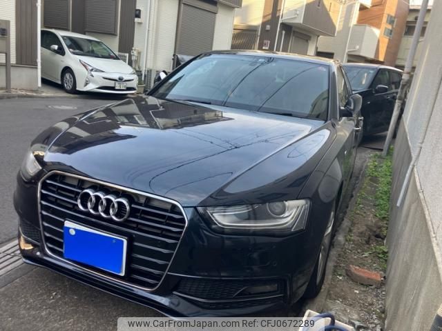 audi a4 2014 -AUDI--Audi A4 DBA-8KCDN--WAUZZZ8K4EA084023---AUDI--Audi A4 DBA-8KCDN--WAUZZZ8K4EA084023- image 1