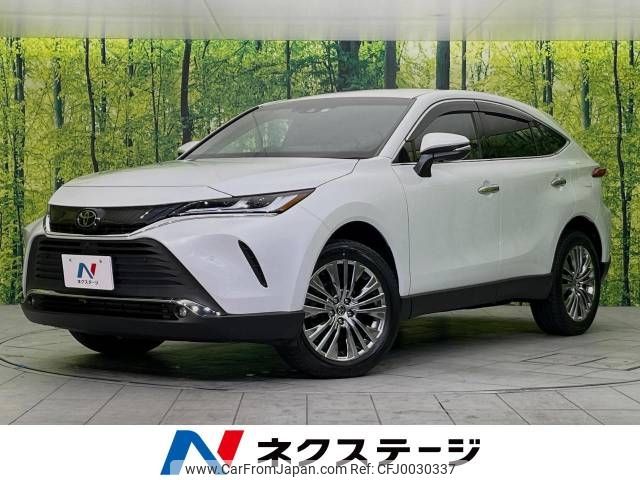 toyota harrier 2022 -TOYOTA--Harrier 6BA-MXUA85--MXUA85-0012257---TOYOTA--Harrier 6BA-MXUA85--MXUA85-0012257- image 1