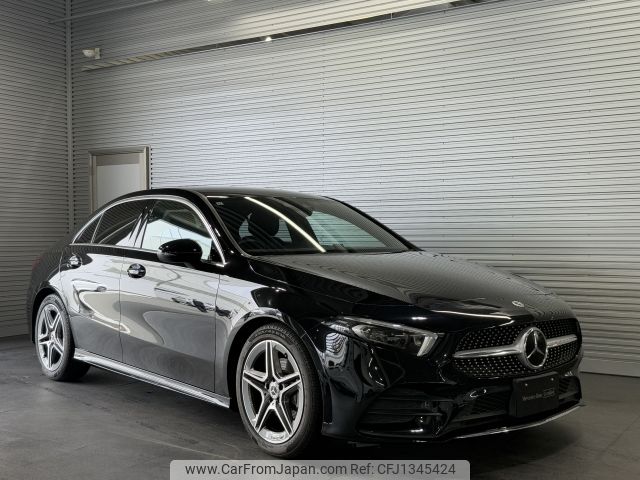 mercedes-benz a-class 2021 -MERCEDES-BENZ--Benz A Class 5BA-177184--W1K1771842J336509---MERCEDES-BENZ--Benz A Class 5BA-177184--W1K1771842J336509- image 1