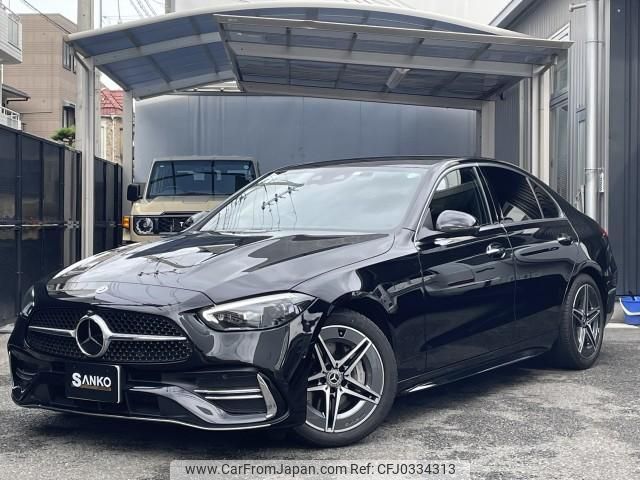 mercedes-benz c-class 2022 quick_quick_3CA-206004C_W1K2060042R053822 image 1