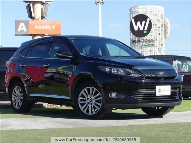 toyota harrier 2014 -TOYOTA--Harrier DBA-ZSU60W--ZSU60-0033220---TOYOTA--Harrier DBA-ZSU60W--ZSU60-0033220- image 1