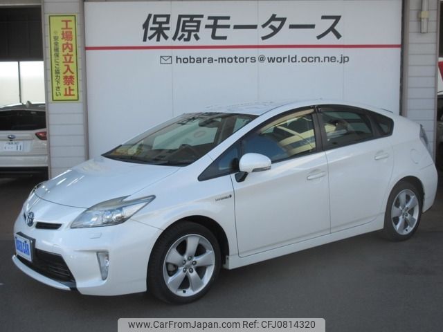 toyota prius 2013 -TOYOTA--Prius DAA-ZVW30--ZVW30-5650367---TOYOTA--Prius DAA-ZVW30--ZVW30-5650367- image 1