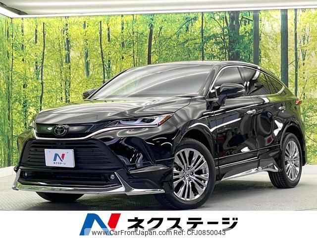 toyota harrier 2023 quick_quick_MXUA80_MXUA80-0106979 image 1