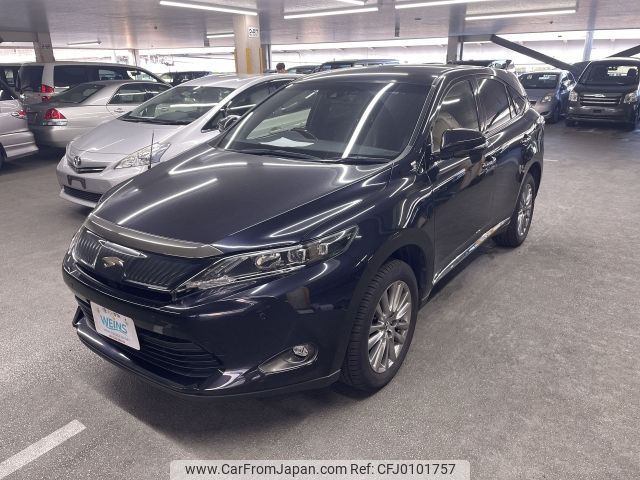 toyota harrier 2016 AF-ZSU65-0021219 image 1