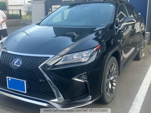 lexus rx 2019 -LEXUS--Lexus RX DAA-GYL25W--GYL25-0017455---LEXUS--Lexus RX DAA-GYL25W--GYL25-0017455- image 2