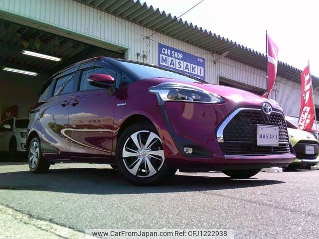 toyota sienta 2019 -TOYOTA--Sienta 6AA-NHP170G--NHP170-7195304---TOYOTA--Sienta 6AA-NHP170G--NHP170-7195304- image 1
