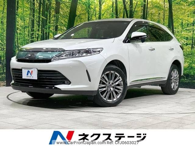 toyota harrier 2019 -TOYOTA--Harrier DBA-ZSU60W--ZSU60-0172721---TOYOTA--Harrier DBA-ZSU60W--ZSU60-0172721- image 1