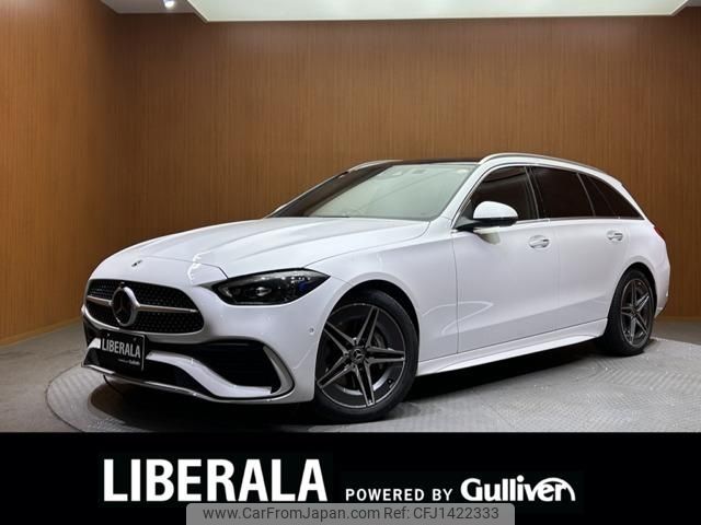 mercedes-benz c-class-station-wagon 2022 -MERCEDES-BENZ--Benz C Class Wagon 3CA-206204C--W1K2062042F083203---MERCEDES-BENZ--Benz C Class Wagon 3CA-206204C--W1K2062042F083203- image 1