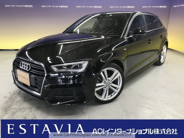 audi a3 2018 -AUDI--Audi A3 DBA-8VCXS--WAUZZZ8V5JA054310---AUDI--Audi A3 DBA-8VCXS--WAUZZZ8V5JA054310- image 1