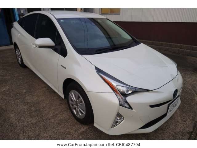 toyota prius 2018 -TOYOTA 【岐阜 303ﾅ6347】--Prius DAA-ZVW55--ZVW55-8060144---TOYOTA 【岐阜 303ﾅ6347】--Prius DAA-ZVW55--ZVW55-8060144- image 1