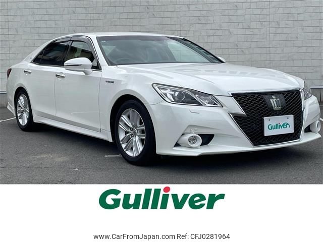 toyota crown 2013 -TOYOTA--Crown DAA-AWS210--AWS210-6008095---TOYOTA--Crown DAA-AWS210--AWS210-6008095- image 1