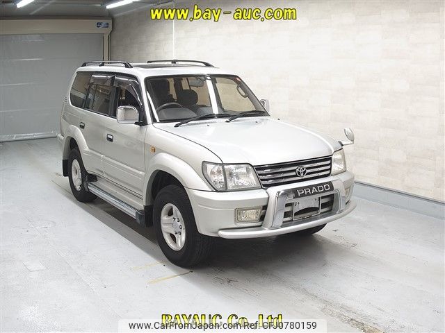 toyota land-cruiser-prado 2000 -TOYOTA--Land Cruiser Prado KZJ95W-0158321---TOYOTA--Land Cruiser Prado KZJ95W-0158321- image 1