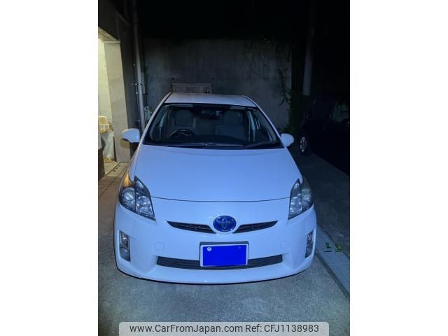 toyota prius 2010 -TOYOTA--Prius DAA-ZVW30--ZVW30-5242740---TOYOTA--Prius DAA-ZVW30--ZVW30-5242740- image 1
