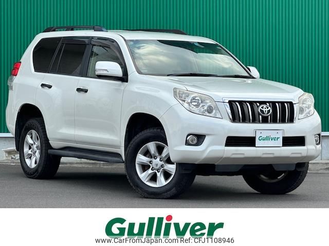 toyota land-cruiser-prado 2010 -TOYOTA--Land Cruiser Prado CBA-TRJ150W--TRJ150-0007491---TOYOTA--Land Cruiser Prado CBA-TRJ150W--TRJ150-0007491- image 1
