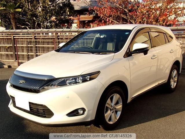 toyota harrier 2017 -TOYOTA--Harrier DBA-ZSU60W--ZSU60-0110520---TOYOTA--Harrier DBA-ZSU60W--ZSU60-0110520- image 1