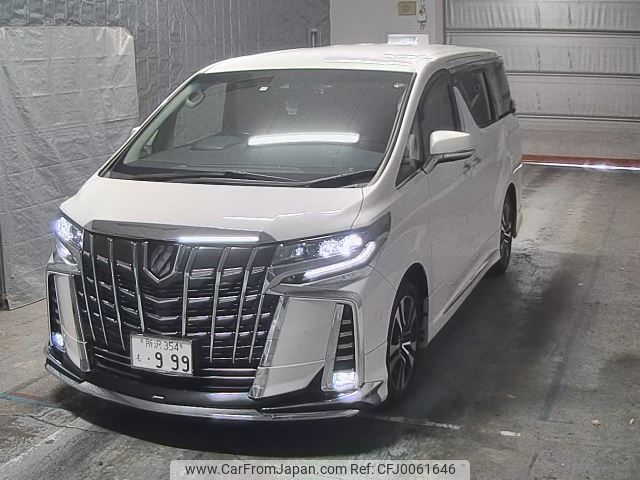 toyota alphard 2021 -TOYOTA 【所沢 354も999】--Alphard AGH30W-0387096---TOYOTA 【所沢 354も999】--Alphard AGH30W-0387096- image 1