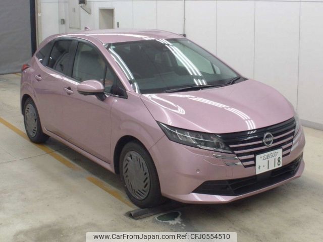 nissan note 2024 -NISSAN 【広島 503ｽ118】--Note SNE13-210490---NISSAN 【広島 503ｽ118】--Note SNE13-210490- image 1