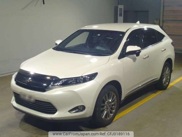 toyota harrier 2016 -TOYOTA--Harrier DBA-ZSU60W--ZSU60-0081524---TOYOTA--Harrier DBA-ZSU60W--ZSU60-0081524- image 1