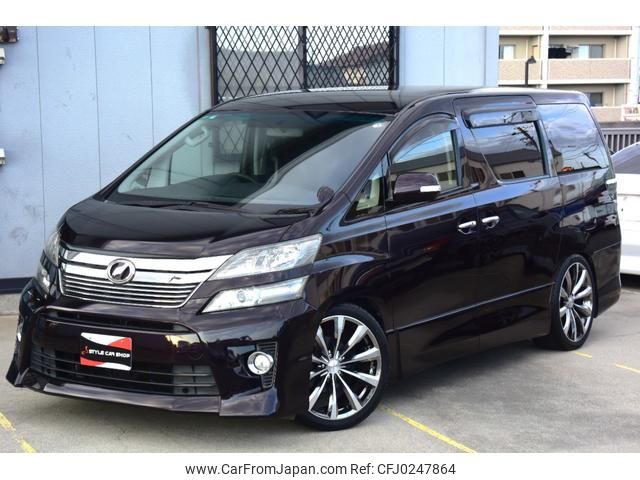 toyota vellfire 2012 GOO_JP_700060229130240925001 image 1