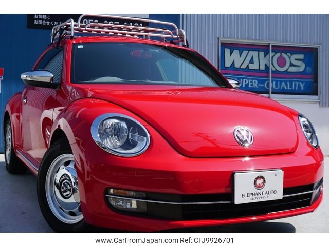 volkswagen the-beetle 2014 -VOLKSWAGEN--VW The Beetle DBA-16CBZ--WVWZZZ16ZEM632121---VOLKSWAGEN--VW The Beetle DBA-16CBZ--WVWZZZ16ZEM632121- image 1