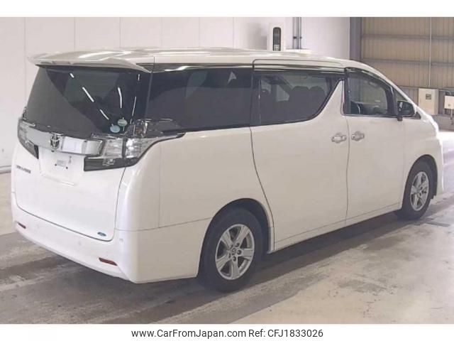 toyota vellfire 2017 CFJ1833026 image 2