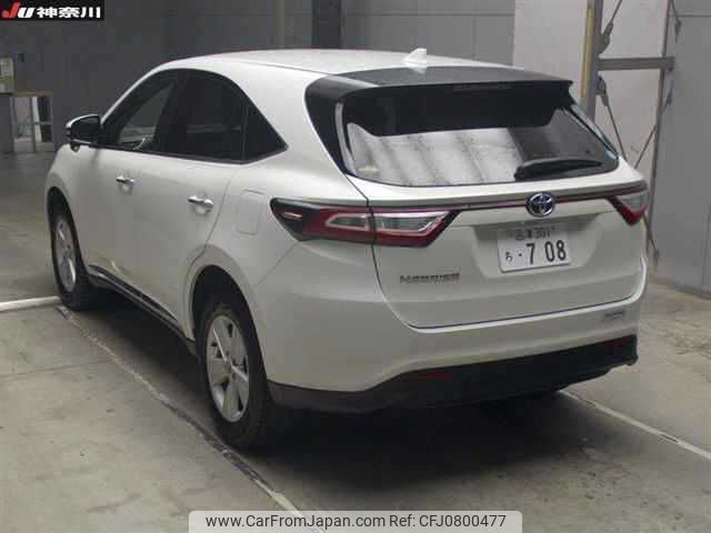 toyota harrier 2017 -TOYOTA 【沼津 301ﾁ708】--Harrier ZSU60W--ZSU60-0127657---TOYOTA 【沼津 301ﾁ708】--Harrier ZSU60W--ZSU60-0127657- image 2