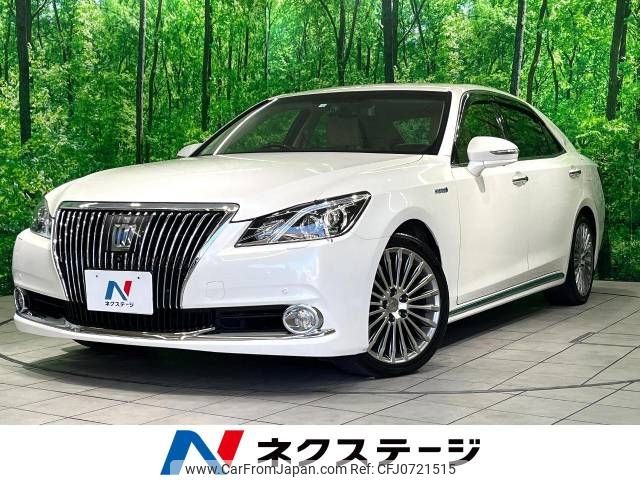 toyota crown-majesta 2013 -TOYOTA--Crown Majesta DAA-GWS214--GWS214-6000649---TOYOTA--Crown Majesta DAA-GWS214--GWS214-6000649- image 1