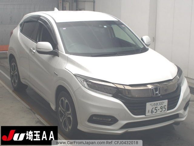 honda vezel 2018 -HONDA 【いわき 300ﾏ6595】--VEZEL RU4--1300459---HONDA 【いわき 300ﾏ6595】--VEZEL RU4--1300459- image 1